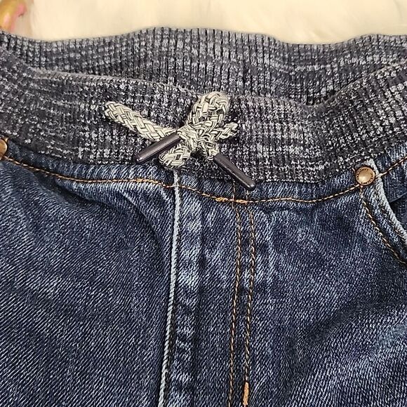 Lands End Size L Drawstring Jeans - Picture 2 of 6